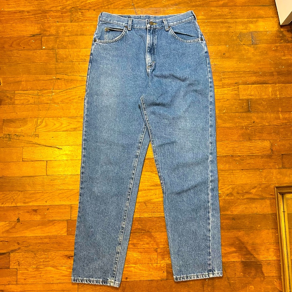 VTG ‘90s Lee Denim Riders- Relaxed High Rise Mom Jeans- UNION MADE